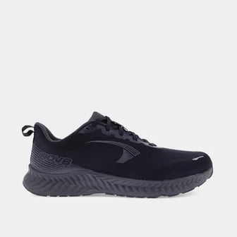 RoadFly - Women black Inov8 road running shoe designed for fast pavement and road running with lightweight trail shoe technology removed
