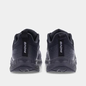 RoadFly - Women black running shoes by Inov8 designed for pavement and road running with lightweight trail shoe technology stripped down for speed
