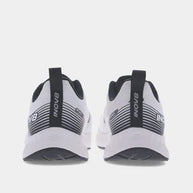 RoadFly - Women white and black road running shoes by Inov8 designed for fast running on pavements and roads with trail shoe technology removed