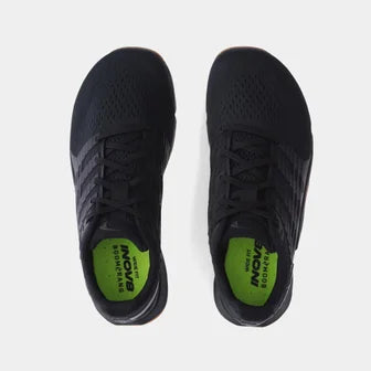 F-Lite Wide - Men by Inov8 in black and grey flexible cross training shoe for running, lifting, jumping, and climbing