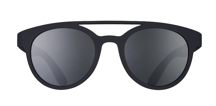 Professor 00G by Goodr in black matte, stylish USA-based glasses designed for scholars with a quirky, sophisticated vibe
