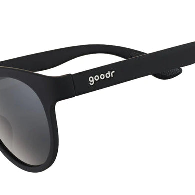 Professor 00G by Goodr in black matte with round lenses, stylish affordable glasses for scholars and everyday use in the USA