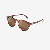 Dipsea by Sunski in tortoise shell with round frames, stylish unisex glasses blending city style and outdoors spirit