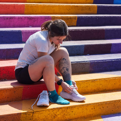 Element Quarter Lightweight w/Cushion Running Sock - Women