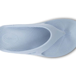 OOriginal - Unisex by Oofos in light blue slide sandal with OOfoam recovery technology for comfort and muscle recovery