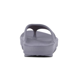 OOriginal - Unisex by Oofos in light grey, recovery slides with OOfoam technology for comfort and post-running relief