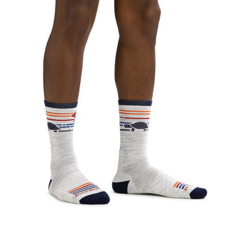 Pacer Micro Crew Ultra-Lightweight w/Cushion Running Sock - Men