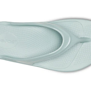 OOlala - Women by Oofos in light blue with patented OOfoam footbed absorbing 37% more impact, ideal for all-day comfort and casual wear