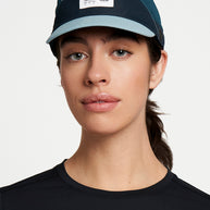 FSTCap SC - ZOF by Ciele in blue tones with low profile cycling brim, lightweight headwear for running and outdoor use in Canada