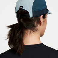 FSTCap SC - ZOF by Ciele in light blue and navy, low profile lightweight cycling-inspired cap ideal for running and outdoor use