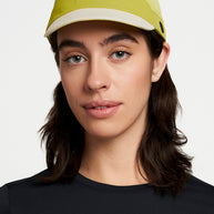 FSTCap SC - ZOF by Ciele in yellow and cream, low profile cycling-inspired brim cap for running and outdoor use in Canada