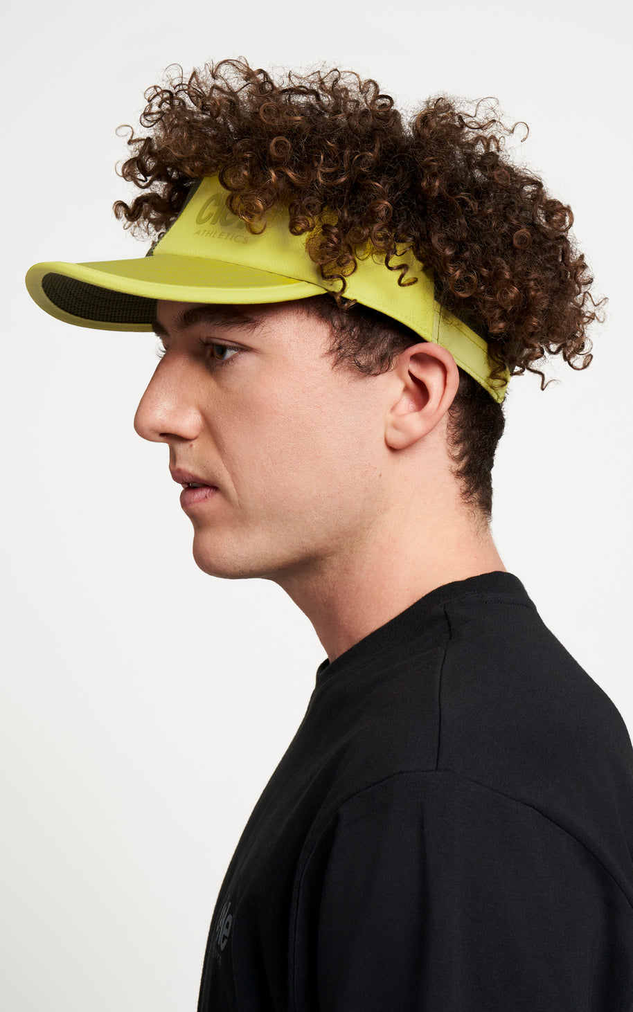 FSTVisor Dual SC - Athletics by Ciele in lime green with SOFTcurve brim, stretch fit visor for comfortable running and athletic use in Canada