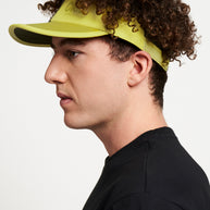 FSTVisor Dual SC - Athletics by Ciele in lime green with SOFTcurve brim, stretch fit visor for comfortable running and athletic use in Canada