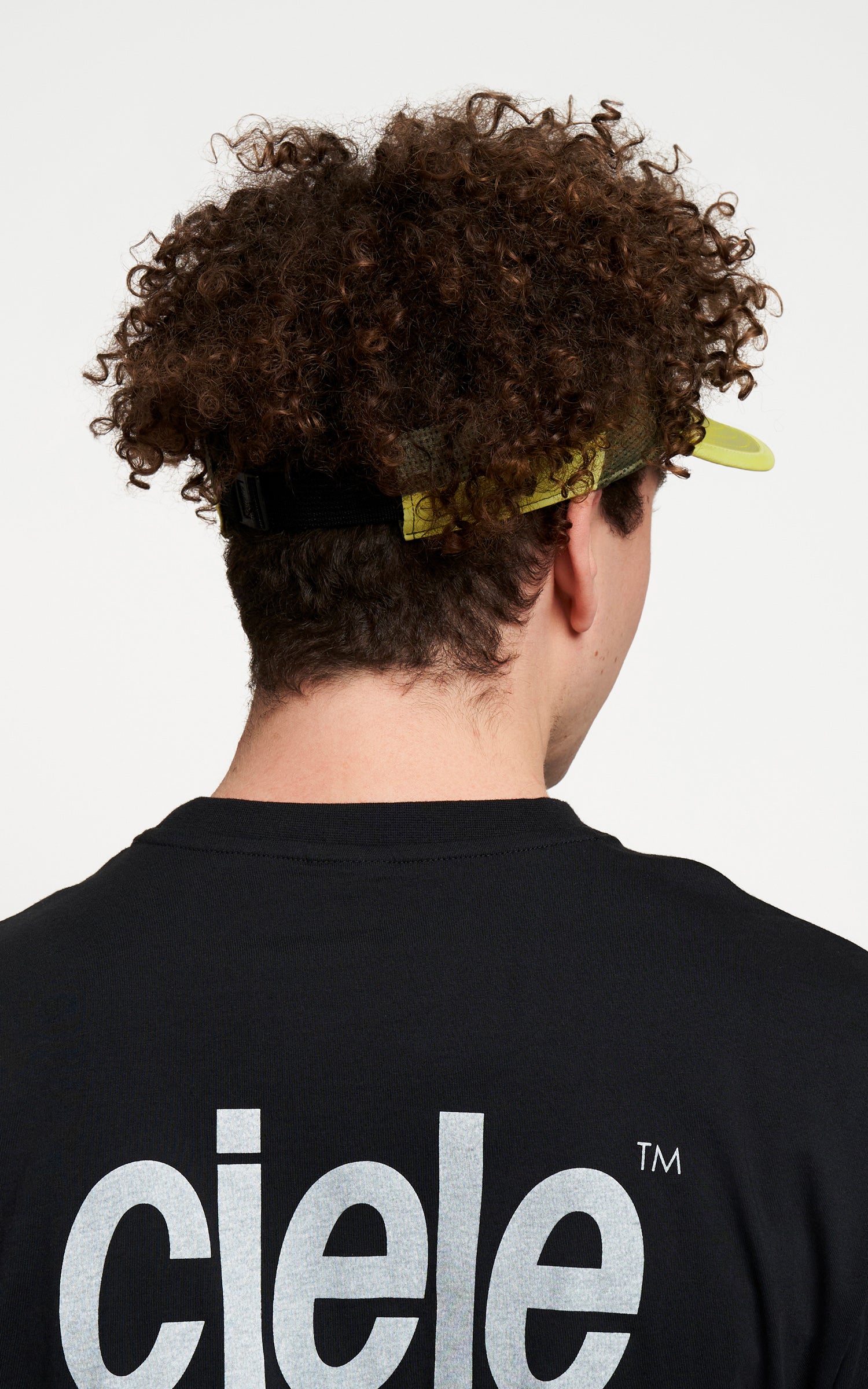 FSTVisor Dual SC - Athletics by Ciele in green and yellow with SOFTcurve brim and stretch fit for comfortable technical running headwear