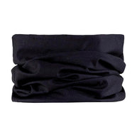 Core Neck Tube by Craft in black, soft polyester multi-sport neck tube convertible to hat or headband for warmth and comfort