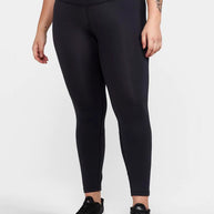 ADV Essence Plus Tights - Women by Craft in black, high waist with wide waistband, soft functional fabric for intense training comfort
