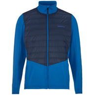 ADV Essence Warm Jacket 2 - Men by Craft in blue and black, quilted padded wind-protective multi-sport training jacket for cold running