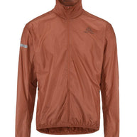 Pro Hypervent Jacket 2 - Men by Craft in rust brown, ventilating running jacket with super-soft fabric designed for performance running