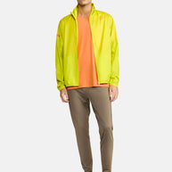 Pro Hypervent Jacket 2 - Men by Craft in bright yellow, highly ventilating running jacket designed for performance and comfort
