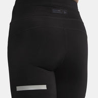 PRO Hypervent Short Tights 2 - Women by Craft in black, recycled poly short running tights designed for dedicated runners with performance focus