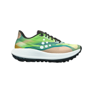 Xplor - Men by Craft in green beige and black, versatile pro-grade running shoe ideal for trail running and exploring outdoors
