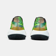 Xplor - Men by Craft in green and brown, versatile pro-grade running shoe with durable sole for trail running and exploration