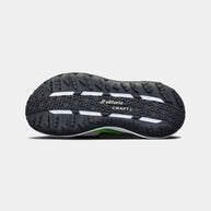 Xplor - Men by Craft in black and green with durable outsole designed for versatile trail running and outdoor exploration
