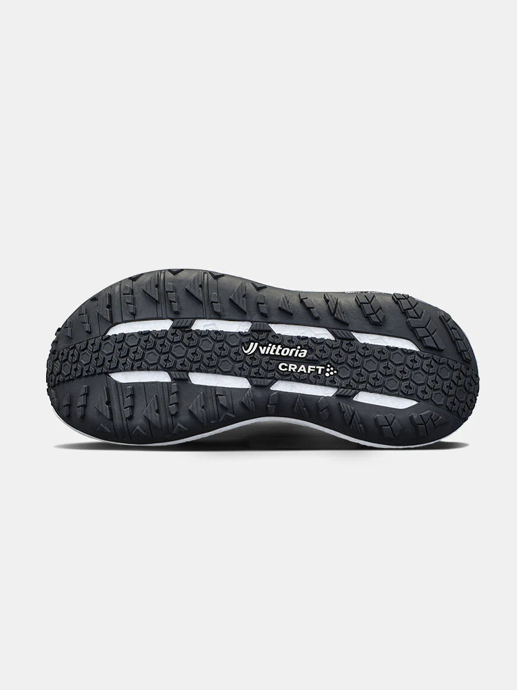 Xplor - Men by Craft in black with durable sole designed for versatile trail running and pro-grade outdoor performance