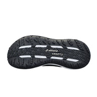 Xplor - Women by Craft in black and white with rugged outsole for versatile trail running and pro-grade outdoor performance
