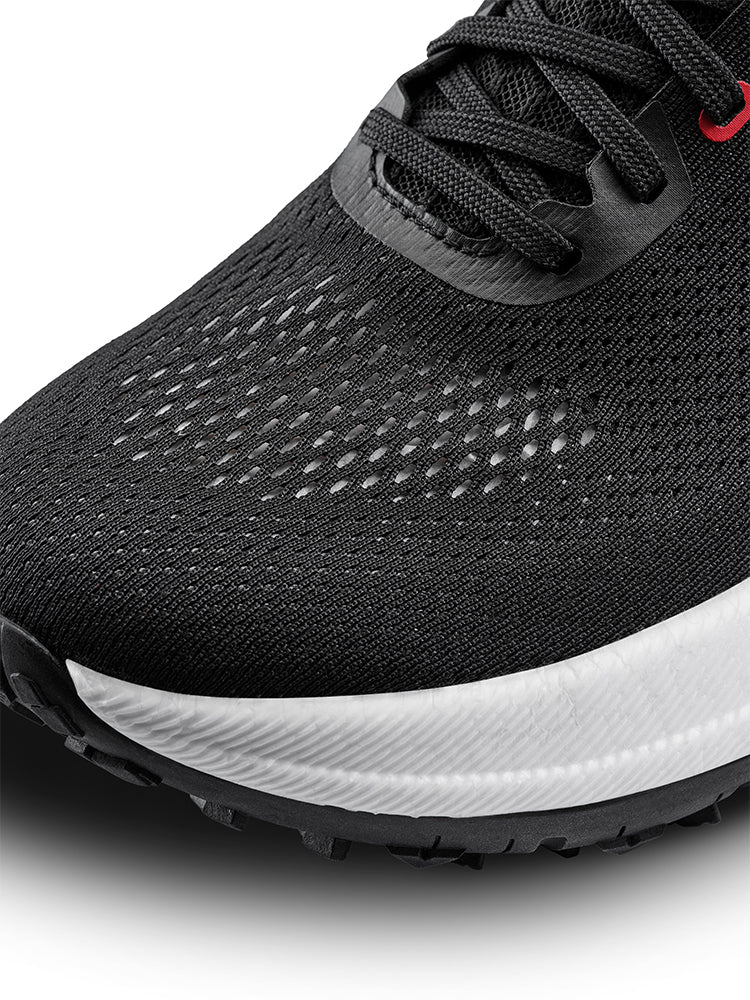 Xplor - Women by Craft in black and white, versatile pro-grade running shoe designed for trail running and exploration