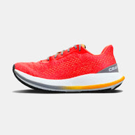 Pacer - Women by Craft in red and orange, lightweight running shoe with Px Foam™ midsole for stable, smooth, responsive ride