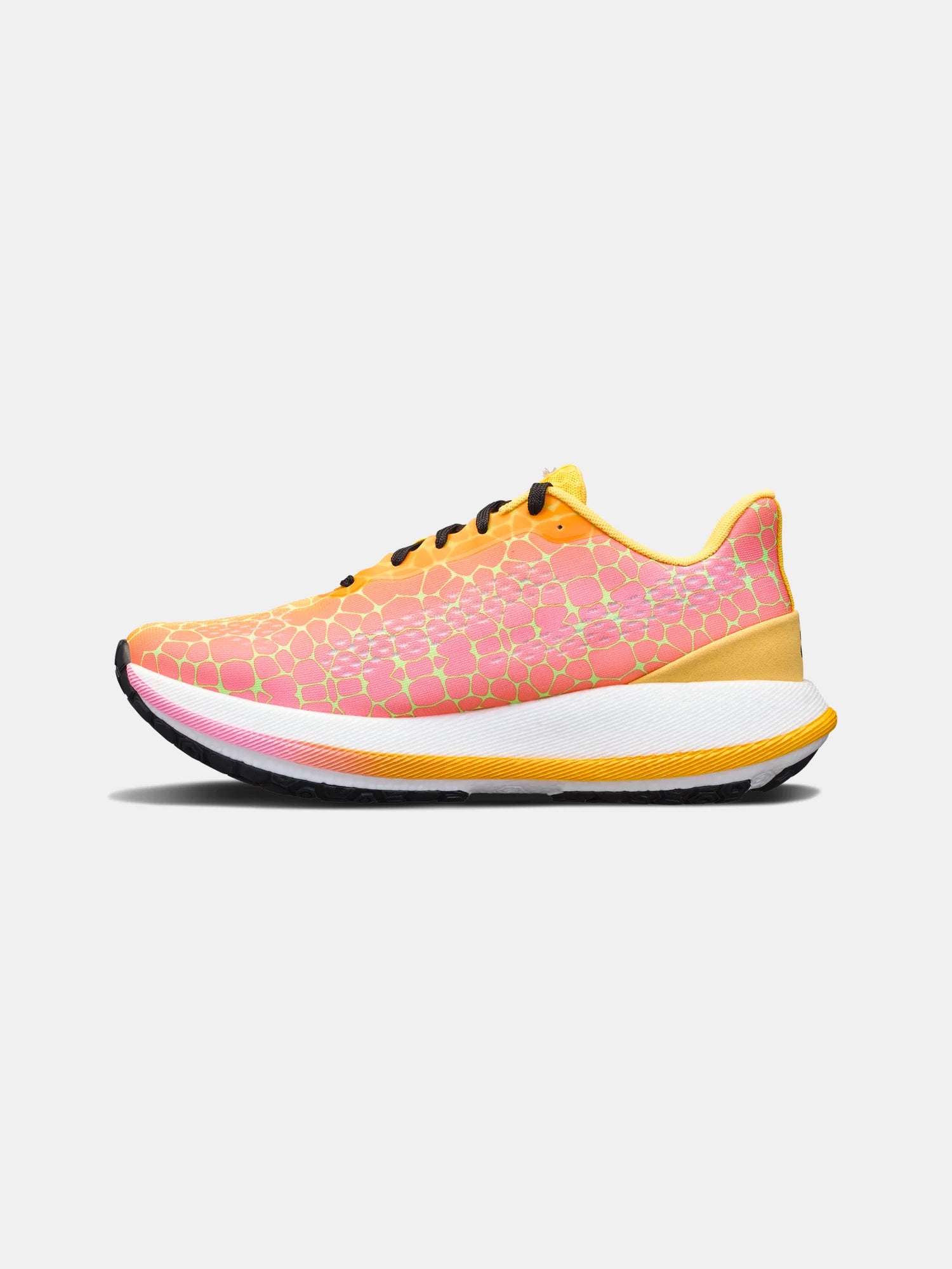 Pacer - Women by Craft in orange and pink with Px Foam midsole, lightweight running shoe for stable, smooth, and responsive road running