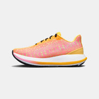 Pacer - Women by Craft in orange and pink with Px Foam midsole, lightweight running shoe for stable, smooth, and responsive road running