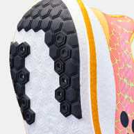 Pacer - Women by Craft in pink and yellow, advanced running shoe with soft Px Foam midsole for stable, smooth, responsive ride