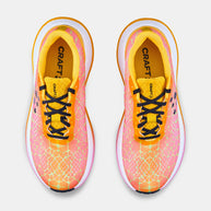 Pacer - Women by Craft in pink and yellow with soft Px Foam midsole delivering stable, smooth, responsive ride for running