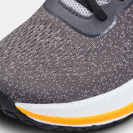Pacer - Women by Craft in grey and yellow with softer Px Foam midsole for stable, smooth, and responsive road running performance