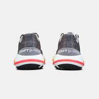 Pacer - Women by Craft in black and white with orange accents, lightweight running shoe with Px Foam midsole for smooth, stable ride