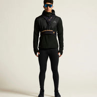 Pro Trail Tights 2 - Men by Craft in black, recycled polyamide running tights with moisture transport for high-performance trail running