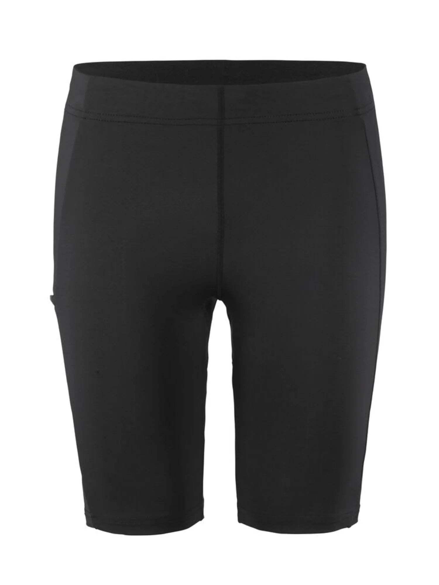 Pro Trail Short Tights 2 - Men by Craft in black, recycled polyamide, moisture-wicking running tights for trail running at pro level
