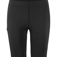 Pro Trail Short Tights 2 - Men by Craft in black, recycled polyamide, moisture-wicking running tights for trail running at pro level