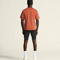 Pro Trail Short Tights 2 - Men by Craft in black recycled polyamide jersey with moisture-wicking for trail running