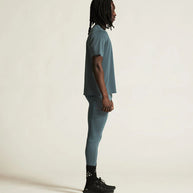 PRO Trail SS Tee 2 - Men by Craft in blue, lightweight jacquard fabric for high-intensity trail running performance