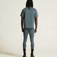 PRO Trail SS Tee 2 - Men in blue by Craft, lightweight jacquard fabric, designed for high-intensity trail running performance