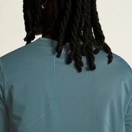 PRO Trail SS Tee 2 - Men by Craft in blue, lightweight jacquard fabric for high-intensity trail running performance.