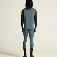 PRO Trail Singlet 2 - Men by Craft in blue, lightweight jacquard fabric running singlet for high-intensity trail running