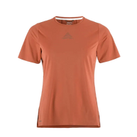 PRO Trail SS Tee 2 - Women by Craft in rust, lightweight jacquard fabric for high-intensity trail running performance