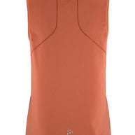 PRO Trail Singlet 2 - Women by Craft in rust orange, lightweight jacquard fabric, pro-grade singlet for intense trail running performance
