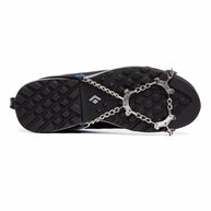 Blitz Spike Traction Device by Black Diamond in silver with 6 stainless steel spikes ultralight for fast trail running and hiking