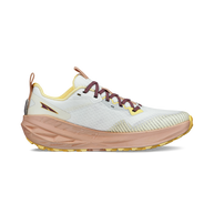 Experience Wild 2 - Women by Altra Footwear in white and blush, lightweight breathable trail running shoe with grippy sole for performance and comfort