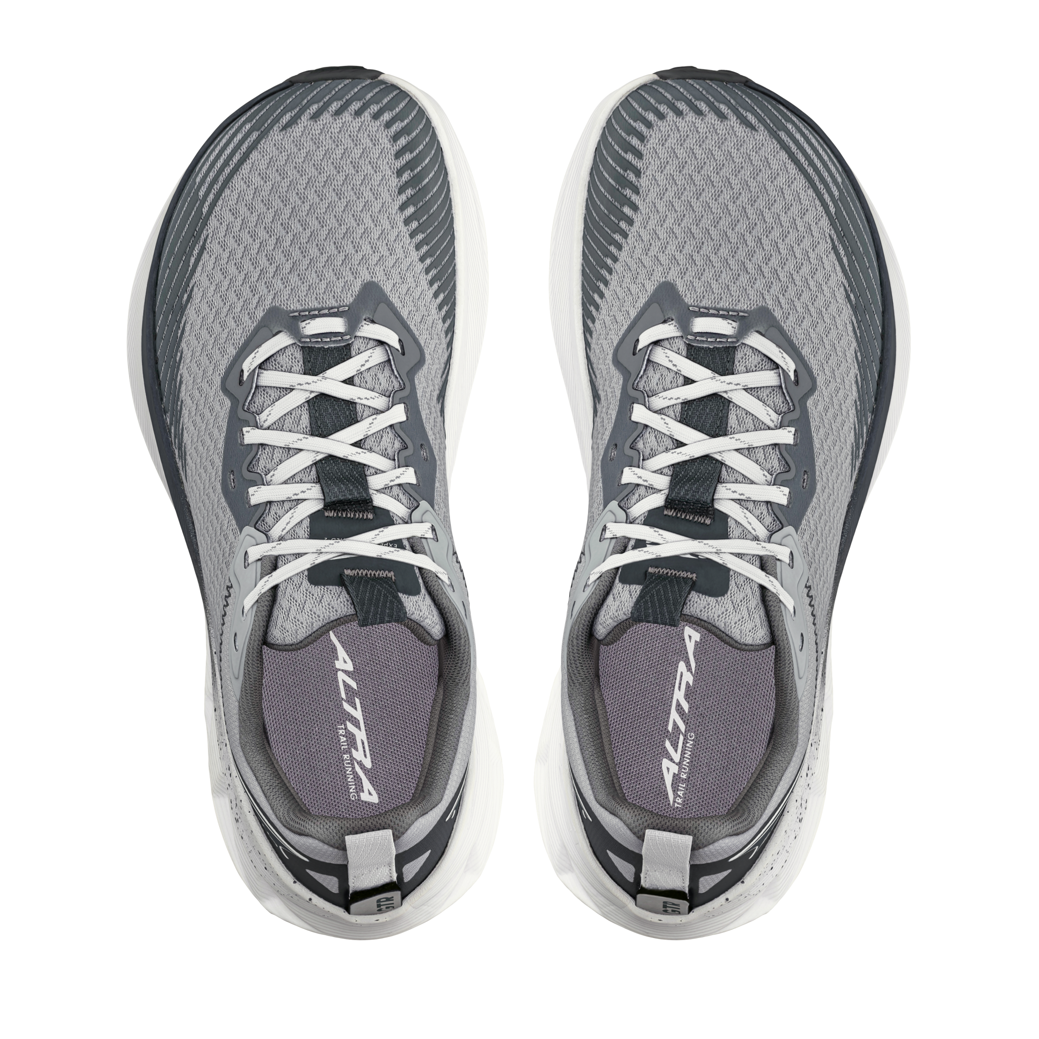 Experience Wild 2 - Women by Altra Footwear in grey with lightweight breathable mesh upper, grippy sole for trail running performance
